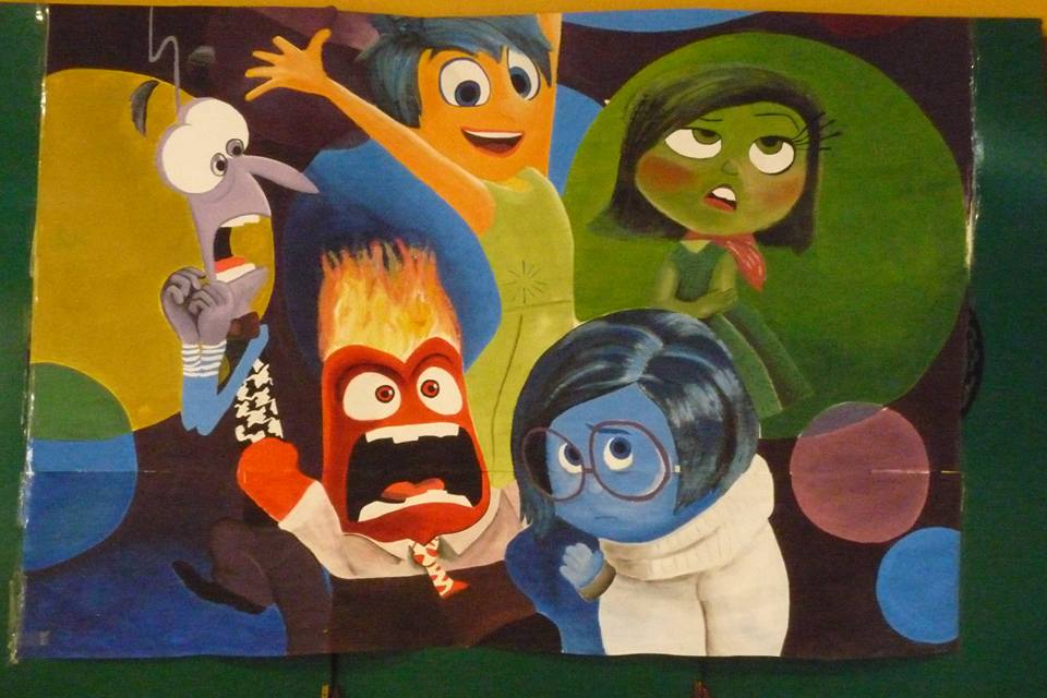 mural vinilo sobre papel industrial 2016