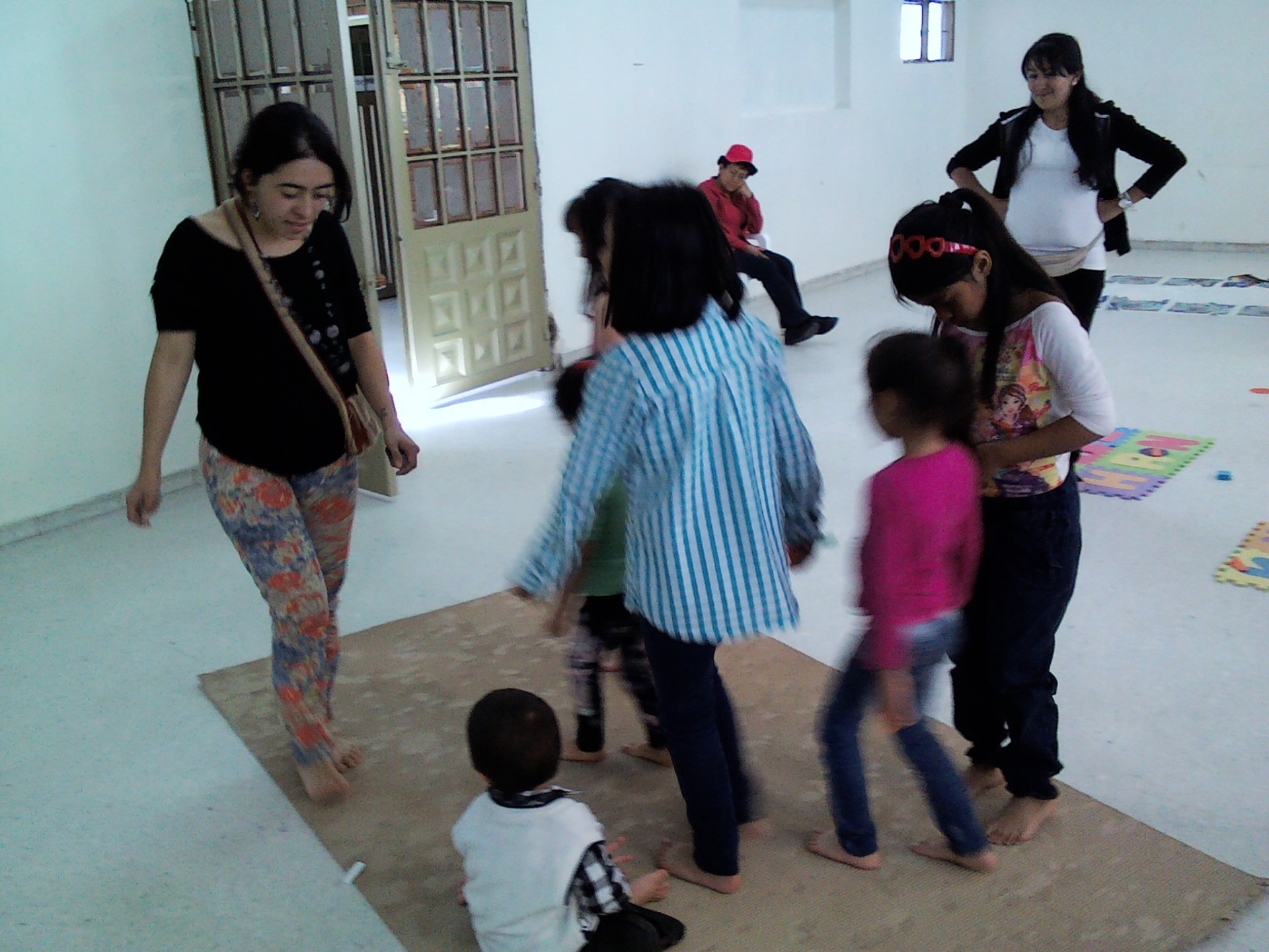 TALLER UN JARDÍN DE SENSACIONES. Primera infancia. 2015